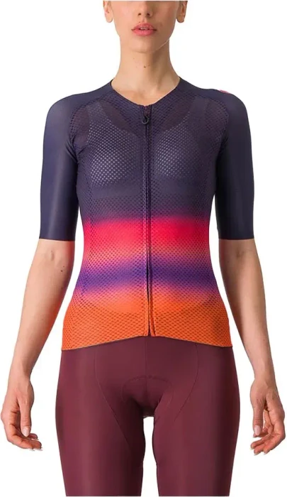 Castelli Climber's 4.0 Trikot kurzarm night shade/pink/orange (Damen)