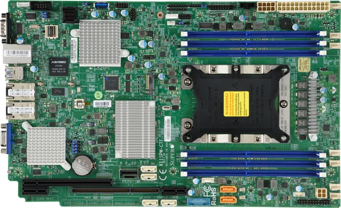 Supermicro X11SPW-CTF, bulk (Intel 3647)