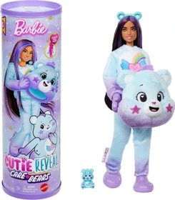 Mattel Barbie - Cutie Reveal - Dream-Bright-Bärchi Glücksbärchis-Serie 2 (verschiedene Ausführungen)