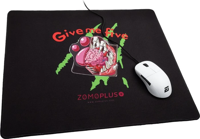 Zomoplus Give Me Five Gaming Mauspad, 500x420mm, schwarz