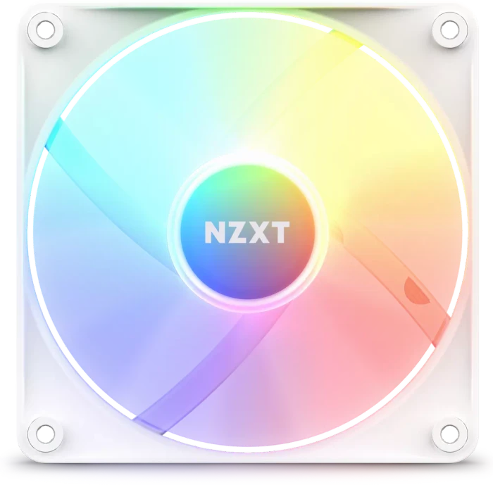 NZXT F Series F120 RGB Core, Matte White, weiß, 120mm