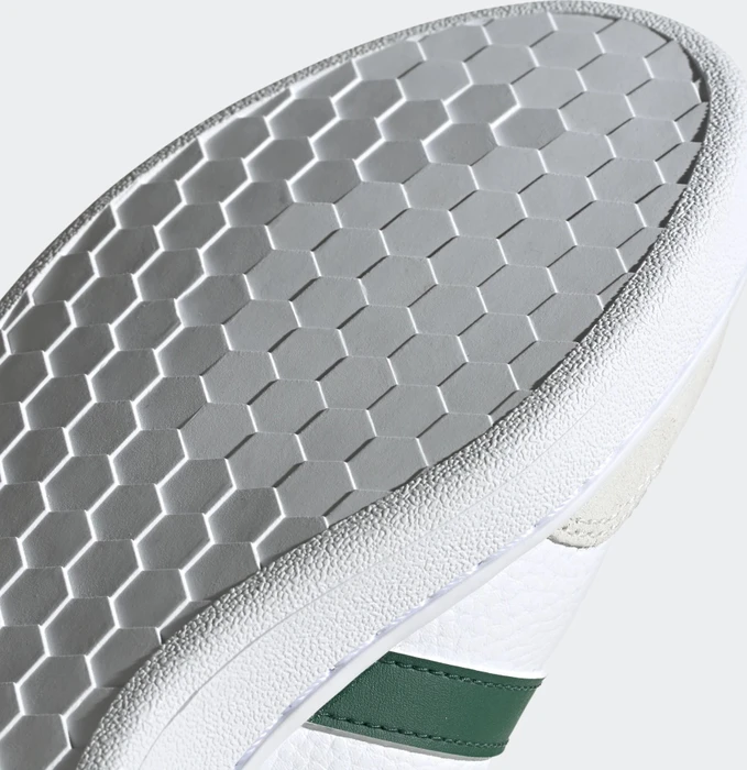adidas Grand Court SE cloud white/collegiate green/orbit grey