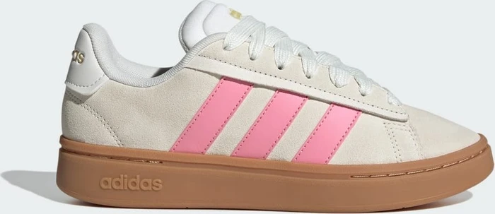 adidas Grand Court Alpha off white/bliss pink/gold metallic (Damen)