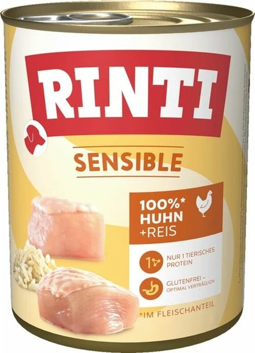 Finnern Rinti Sensible Huhn und Reis, 800g