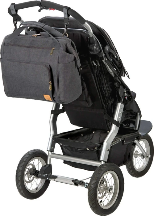 Lässig Glam Goldie Twin Backpack anthracite