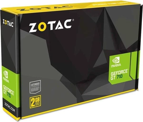 Zotac GeForce GT 710, 2GB DDR3, VGA, DVI, HDMI
