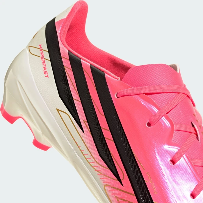 adidas F50 Hyperfast League FG solar turbo/core black/gold metallic (Junior)