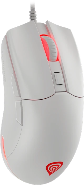 Genesis Krypton 750 Ultralight Gaming Mouse weiß, USB