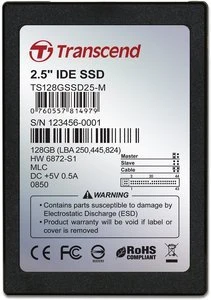 Transcend SSD 128GB, 2.5" / IDE / 44-Pin