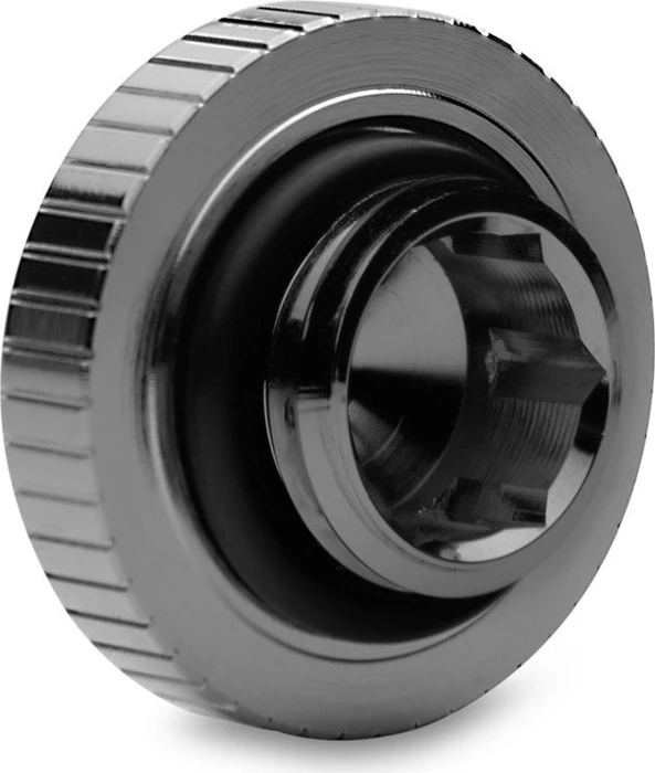 EK Water Blocks Quantum Line EK-Quantum Torque Plug, G1/4", schwarz vernickelt