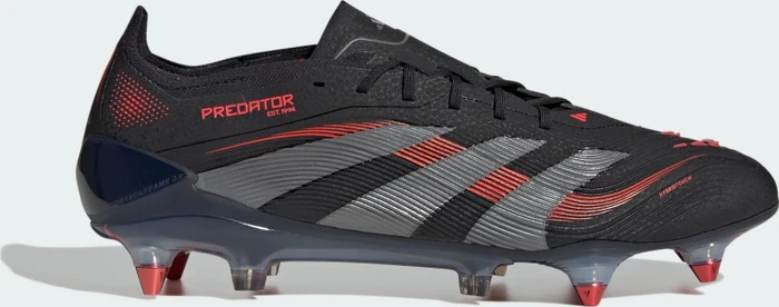adidas Predator Elite SG core black/grey four/lucid red