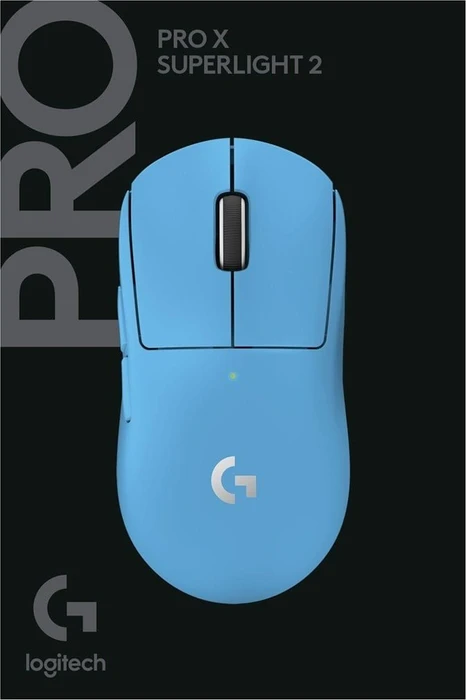 Logitech G Pro X Superlight 2 Lightspeed Limited Edition Cyan, USB