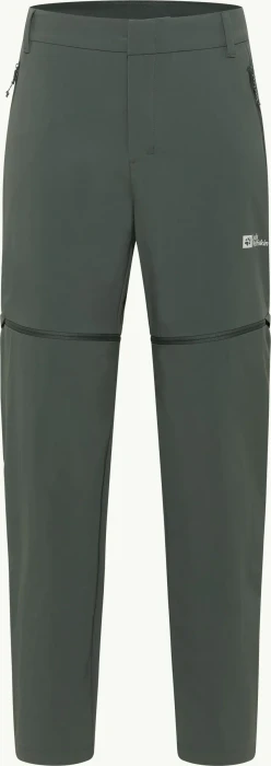 Jack Wolfskin Hikeout Zip Away Zip-Off Hose lang slate green (Herren)