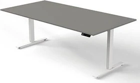 Kerkmann Move 3 elektrisch höhenverstellbarer Sitz-Steh-Schreibtisch 200x100cm graphit/weiß