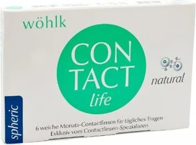 Wöhlk Contact Life, -2.25 Dioptrien, 6 Stück