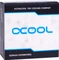 Alphacool Eiszapfen 90° G1/4" auf 16mm HardTube Anschraubtülle, deep black, 4er-Pack Vorschaubild