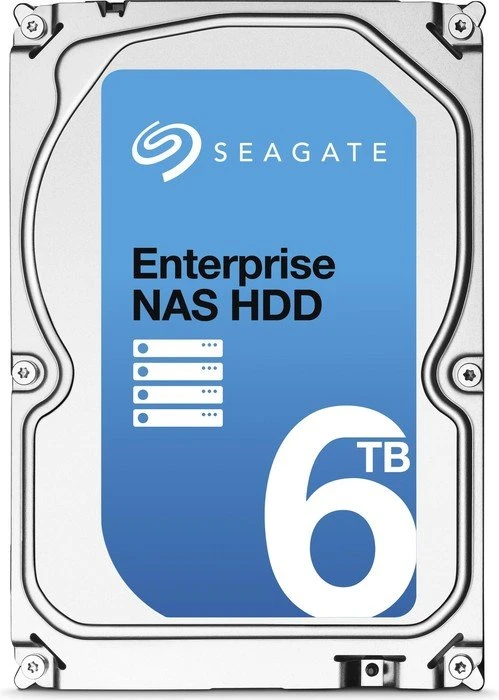 Seagate Enterprise NAS HDD 6TB, 24/7, 512e / 3.5" / SATA 6Gb/s