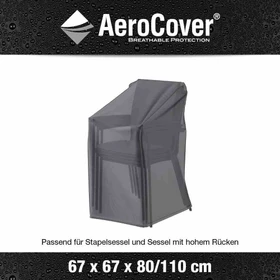 AeroCover Schutzhülle für Stapelsessel 670x670x1100mm