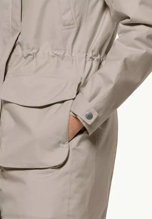 Jack Wolfskin Winterfrost Ins Funktionsmantel dusty grey (Damen)