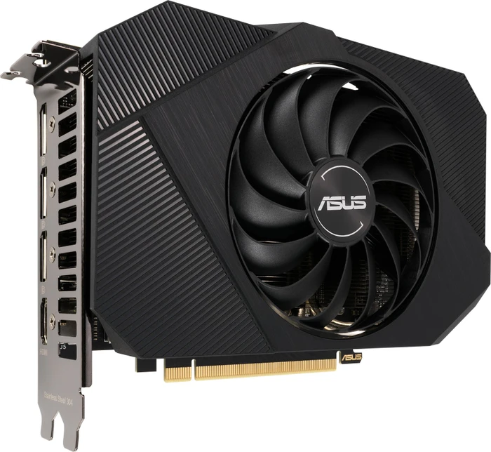 ASUS Phoenix GeForce RTX 3060, PH-RTX3060-12G, 12GB GDDR6, HDMI, 3x DP