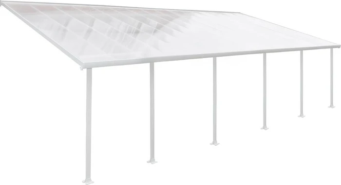 Palram Canopia Feria Terrassenüberdachung 1031x385cm weiß