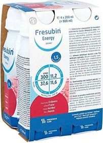 Fresenius Kabi Fresubin Energy Drink Erdbeer 800ml (4x 200ml)
