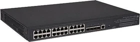 HP FlexNetwork 5130 EI 24G Rackmount Gigabit Managed Switch, 24x RJ-45, 4x SFP+, 370W PoE+ (5130-24G-PoE+-4SFP+/JG936A)