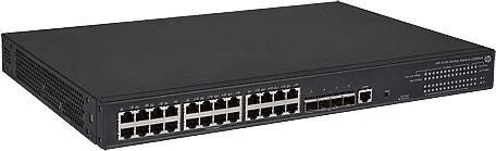 HP FlexNetwork 5130 EI 24G Rackmount Gigabit Managed Switch, 24x RJ-45, 4x SFP+, 370W PoE+