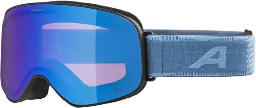 Alpina Slope Q black blue/mirror blue-blue