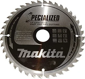 Makita Specialized Kreissägeblatt 40Z, 190x2x30mm, 1 Stück