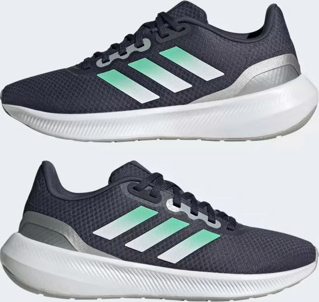 adidas Runfalcon 3.0 shadow navy/pulse mint/silver metallic (Damen)