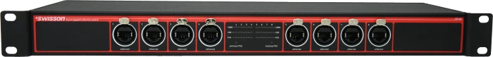 Swisson XES-8G Rackmount Gigabit Switch, 8x RJ-45 Neutrik etherCON