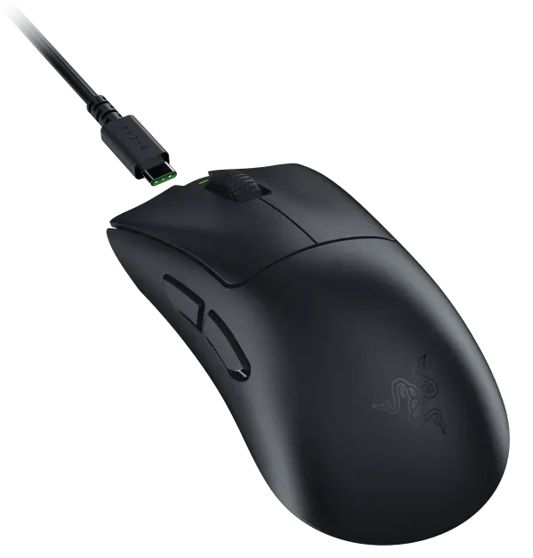 Razer DeathAdder V3 HyperSpeed schwarz Soft-Touch, USB