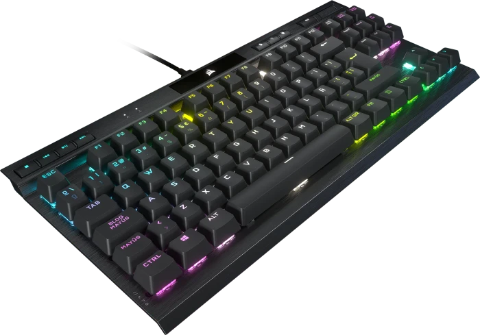Corsair Gaming K70 RGB TKL - Champion Series, LEDs RGB, Corsair OPX, USB, ES