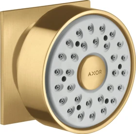 Hansgrohe Axor Seitenbrause eckig 1jet brushed goldoptik