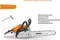 Stihl MS212 Benzin-Kettensäge Vorschaubild