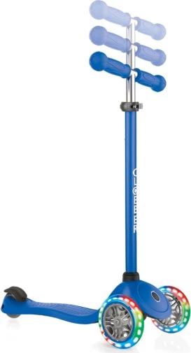 Globber Primo Lights Kickboard navy blue