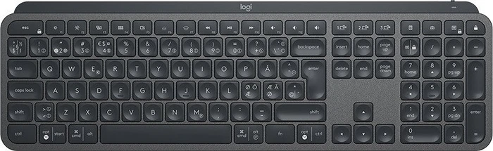 Logitech MX Keys, schwarz, USB/Bluetooth, ND