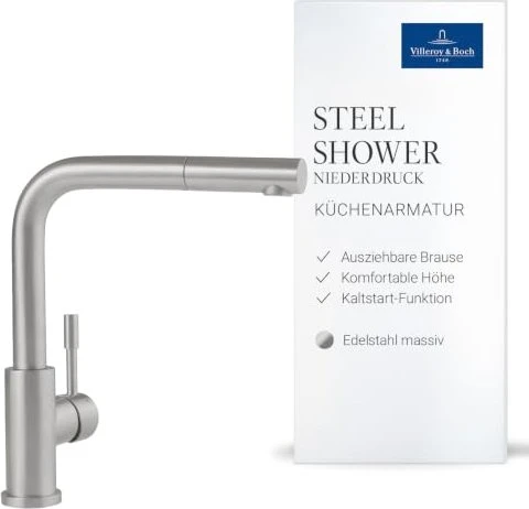Villeroy & Boch Modern Steel ND edelstahl massiv