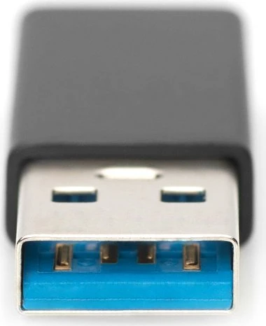 Digitus USB-C 3.0 [Buchse] auf USB-A 3.0 [Stecker], Adapter, schwarz