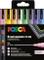 Uni-Ball POSCA PC-3M Acrylmarker Pastellfarben sortiert, 8er-Set Vorschaubild