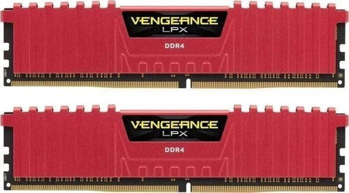 Corsair Vengeance LPX rot UDIMM 32GB Kit, DDR4-3000, CL15-17-17-35