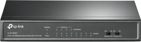 TP-Link TL-SF1000 Desktop Switch, 8x RJ-45, 41W PoE (TL-SF1008LP)