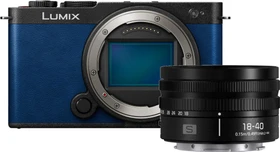 Panasonic Lumix DC-S9 blau mit Objektiv Lumix S 18-40mm 4.5-6.3