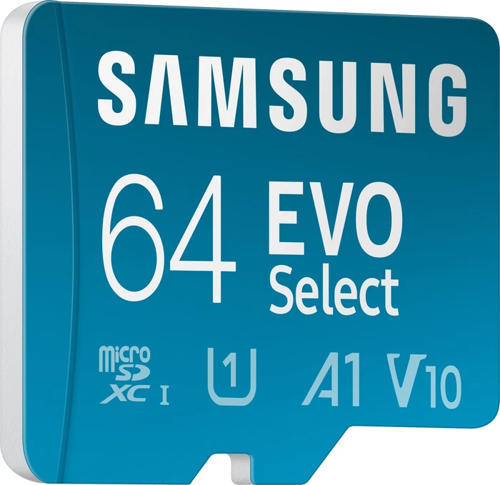 Samsung EVO Select R130 64GB Kit, UHS-I U1, A1, Class 10