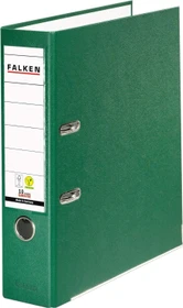 Falken Color Ordner 2-Ring PP, 80mm, A4, grün