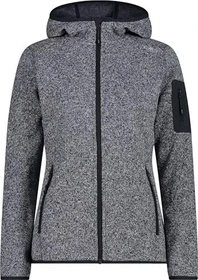 CMP Knit Tech Fleece Hoody Jacke antracite (Damen)