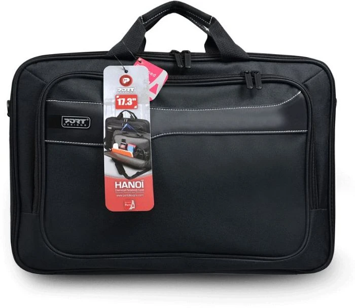 Port Designs Hanoi Clamshell 13.3" Notebook-Umhängetasche schwarz