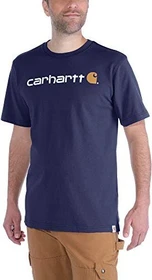 Carhartt Core Logo T-Shirt kurzarm navy (Herren)
