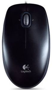 Logitech OEM B110 Silent Mouse schwarz, USB